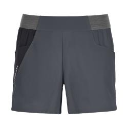 Kraasy Ortovox Piz Selva Light Shorts Women's Black Steel